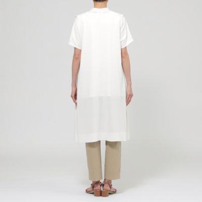 【Ｌ】【ウォッシャブル】ドライタッチコットンニットロングジレ（Ｕ７Ｎ１１５５５＿＿）