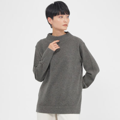 ＜EVEX BY KRIZIA L (Women/大きいサイズ)＞【Ｌ】タートルネックプルオーバーラメニット（Ｕ７Ｎ２２２６２＿＿）