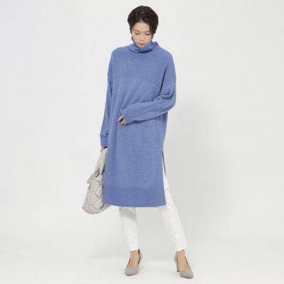 ２３ＡＷ＊Ｗｉｎｇｓ掲載＊【Ｌ】チュニックラメニットワンピース（Ｕ７Ｎ２３２６２＿＿）