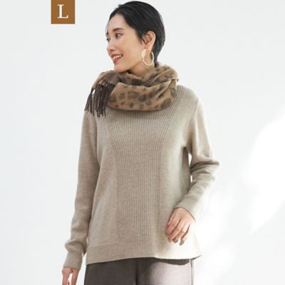 ２３ＡＷ＊Ｗｉｎｇｓ掲載＊【Ｌ】ウールカシミヤプルオーバーニット（Ｕ７Ｎ６０２６０＿＿）