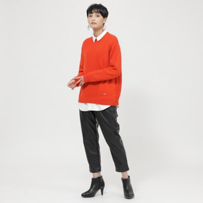 ２３ＡＷ＊Ｗｉｎｇｓ掲載＊【Ｌ】ウールカシミヤプルオーバーニット（Ｕ７Ｎ６０２６０＿＿）