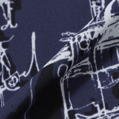 【Ｌ】【接触冷感】【ウォッシャブル】ミラノプリントプルオーバーカットソー（Ｕ７Ｐ０３３３３＿＿）