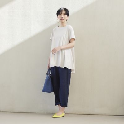 ＊Ｗｉｎｇｓ掲載＊【Ｌ】【接触冷感】【ウォッシャブル】ハイゲージメリルハイテンションチュニックプルオーバー（Ｕ７Ｐ０４１６１＿＿）
