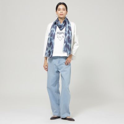 【Ｌ】【ウォシャブル】イニシャルパンサープリントカットソー（Ｕ７Ｐ０７５３１＿＿）