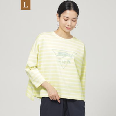【Ｌ】【ウォシャブル】イニシャルパンサープリントカットソー（Ｕ７Ｐ０７５３１＿＿）
