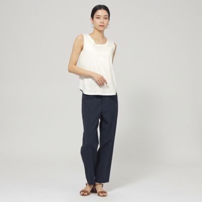 【Ｌ】【ウォシャブル】【接触冷感】シルケットコットンタンクトップ（Ｕ７Ｐ０９５３５＿＿）