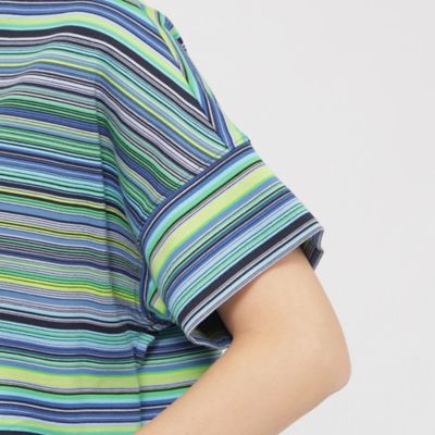 【Ｌ】【ウォッシャブル】マルチボーダーカットソー（Ｕ７Ｐ１２５３８＿＿）