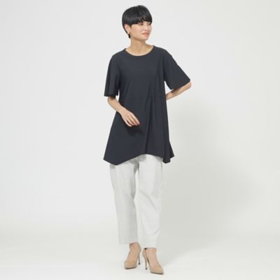【Ｌ】【冷感シート付】【ウォッシャブル】【ＵＶ】ストレッチドレープチュニックカットソー（Ｕ７Ｐ１４３５２＿＿）