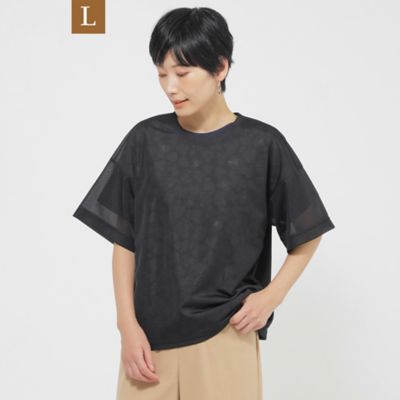 【Ｌ】【カタログ掲載品】【ウォッシャブル】ソフトシアーカットソー（Ｕ７Ｐ１６５４７＿＿）