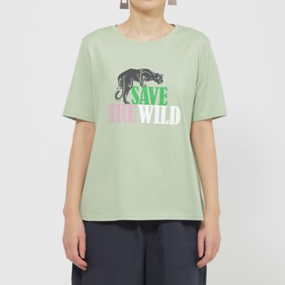 【Ｌ】【カタログ掲載品】【ウォッシャブル】アニマルロゴプリントカットソー（Ｕ７Ｐ１８５４９＿＿）