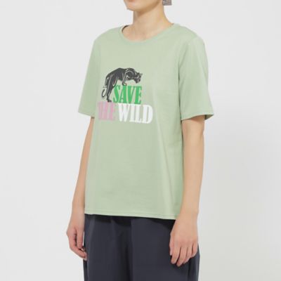 【Ｌ】【カタログ掲載品】【ウォッシャブル】アニマルロゴプリントカットソー（Ｕ７Ｐ１８５４９＿＿）