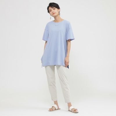 【Ｌ】【接触冷感】【ＵＶ対策】２ＷＡＹブロッキングプルオーバーカットソー（Ｕ７Ｐ２３３８４＿＿）