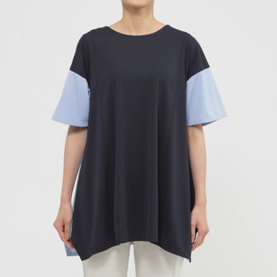 【Ｌ】【接触冷感】【ＵＶ対策】２ＷＡＹブロッキングプルオーバーカットソー（Ｕ７Ｐ２３３８４＿＿）
