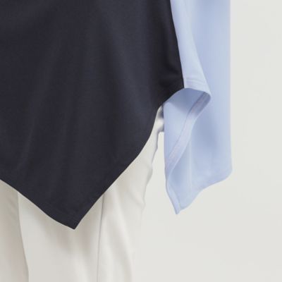【Ｌ】【接触冷感】【ＵＶ対策】２ＷＡＹブロッキングプルオーバーカットソー（Ｕ７Ｐ２３３８４＿＿）