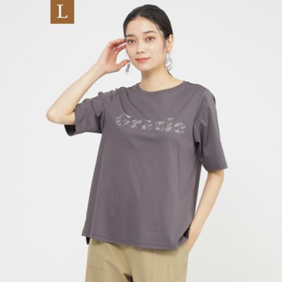 【Ｌ】【カタログ掲載品】【接触冷感】【ウォッシャブル】超冷感コットンスムースホットフィットロゴＴシャツ（Ｕ７Ｐ２５５７１＿＿）