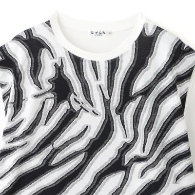 【Ｌ】【カタログ掲載品】【ウォッシャブル】アニマルカットジャカードノースリーブカットソー（Ｕ７Ｐ２７５７２＿＿）