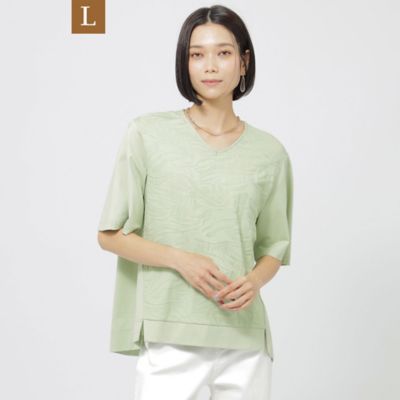 【Ｌ】【ウォッシャブル】【接触冷感】タイガーリンクスプルオーバーカットソー（Ｕ７Ｐ３０３９９＿＿）