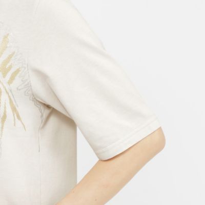 【Ｌ】【ＳＡＮＹＯ　Ｓｔｙｌｅ　ＥＤＩＴＩＯＮ掲載】【接触冷感】【ウォッシャブル】メタリックゼブラプリントカットソー（Ｕ７Ｐ３７６２５＿＿）