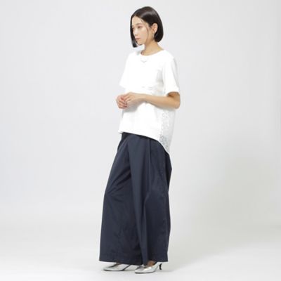 【Ｌ】【ウォッシャブル】オパールパンサーコンビプルオーバーカットソー（Ｕ７Ｐ４９３０８＿＿）