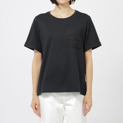 【Ｌ】【ウォッシャブル】オパールパンサーコンビプルオーバーカットソー（Ｕ７Ｐ４９３０８＿＿）