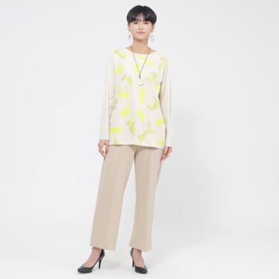 【Ｌ】【ウォッシャブル】ローリングタイガープリントプルオーバーカットソー（Ｕ７Ｐ６１３２０＿＿）