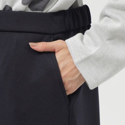【Ｌ】【シーズンレスに活躍！】【マシンウォッシャブル】ダンボールニットカーブパンツ（Ｕ７Ｒ０３５１０＿＿）