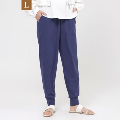 【Ｌ】【接触冷感】【ＵＶカット】【ウォッシャブル】メリルハイテンションジョガーパンツ（Ｕ７Ｒ０７５７８＿＿）