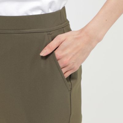 【Ｌ】【接触冷感】【吸水速乾】【ＵＶ対策】【ウォッシャブル】トリコットリブパンツ（Ｕ７Ｒ０９３８５＿＿）