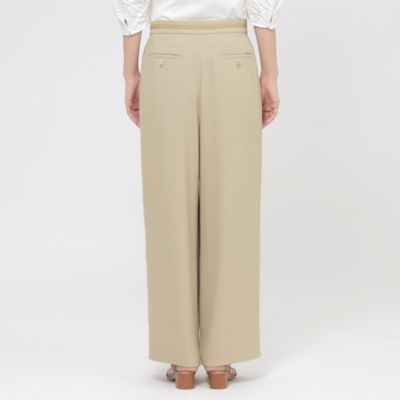 【Ｌ】【接触冷感】【吸水速乾】【ＵＶ対策】【ウォッシャブル】ｋｉｒｅｒｉワイドパンツ（Ｕ７Ｒ１１５３７＿＿）