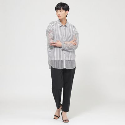 【Ｌ】【防しわ】【ＵＶ対策】【ウォッシャブル】テックスブリッドベイカーパンツ（Ｕ７Ｒ１３５５３＿＿）