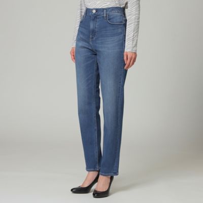 ◆◆＊Ｗｉｎｇｓ掲載＊【Ｌ】【ウォッシャブル】ストレッチストレートデニムパンツ（Ｕ７Ｒ２０１１０＿＿）