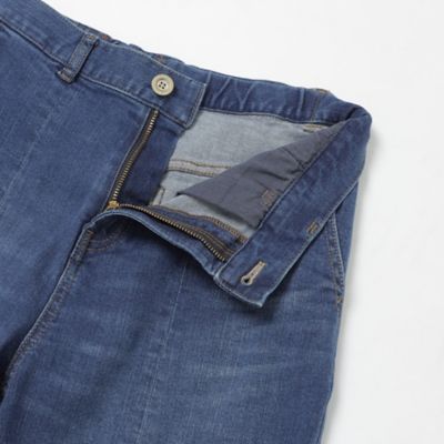 ◆◆＊Ｗｉｎｇｓ掲載＊【Ｌ】【ウォッシャブル】ストレッチバギーデニムパンツ（Ｕ７Ｒ２２１１０＿＿）