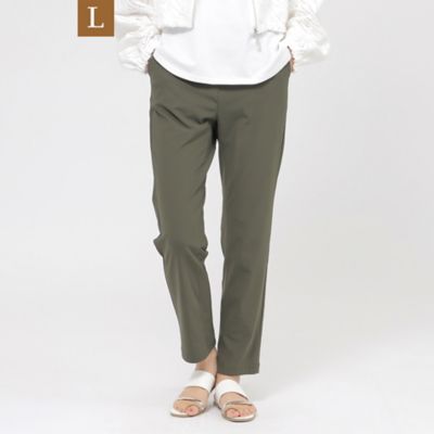 【Ｌ】【接触冷感】【ＵＶカット】【ウォッシャブル】メリルハイテンションテーパードパンツ（Ｕ７Ｒ３５５７８＿＿）