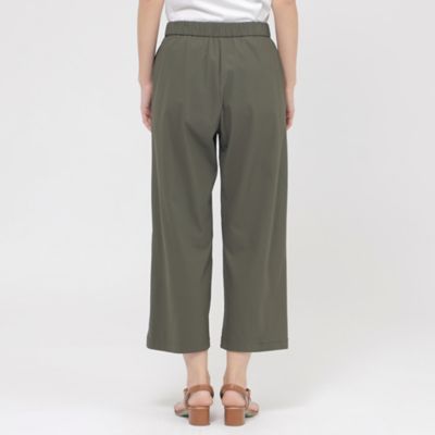 【Ｌ】【接触冷感】【ＵＶカット】【ウォッシャブル】メリルハイテンションワイドパンツ（Ｕ７Ｒ３６５７８＿＿）