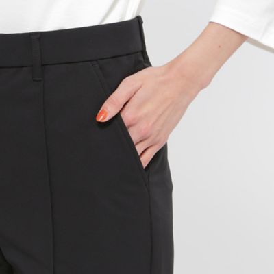 【Ｌ】【はっ水】【防しわ】【ＵＶ対策】【伸長回復】テックスブリッドセミフレアパンツ（Ｕ７Ｒ５０３１４＿＿）
