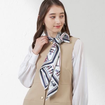 AMACA (Women)/アマカ ロンドンモチーフスカーフ(V5726407__)