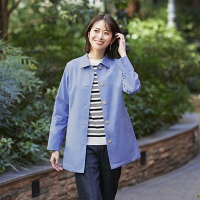 【花粉防止・撥水機能付き】【Ａｎｎｉｖｅｒｓａｒｙ　Ｐｉｅｃｅ】ポランガード３ＷＡＹステンカラーコート（Ｖ５Ａ０４５１０＿＿）