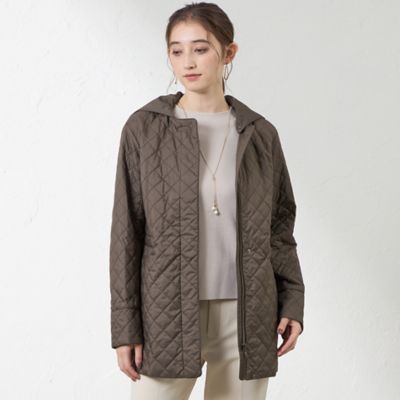 ＜AMACA (Women)＞キルトミドルコート（Ｖ５Ａ０６６３９＿＿）