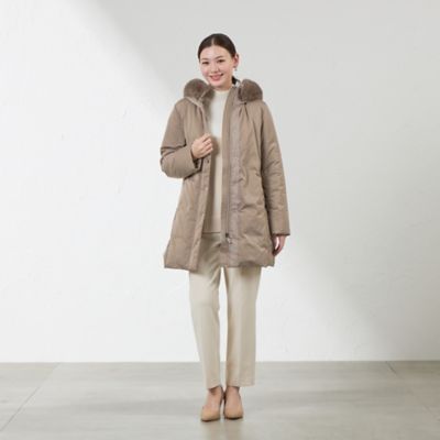 サテンダウン（V5A09651＿＿） | AMACA (Women)/アマカ | 三越