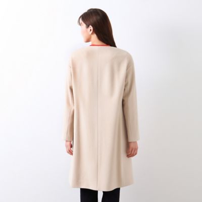 ｗソフトウールノーカラーコート ｖ５ｂ０２４６１ 三越伊勢丹オンラインストア 公式