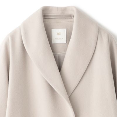 【アクアドロップ】ショールカラーコート（Ｖ５Ｂ０９４５１＿＿）