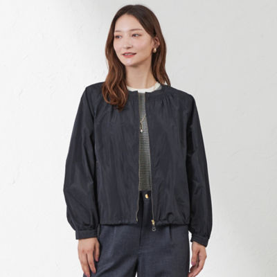 ゆあさDRAWER ギャザーブルゾン ふんわり ネイビー riri社 ゆあさ様専用DRAWER ギャザーブルゾン ふんわり ネイビー riri社