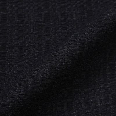 【尾州素材】ツイードネイビーノーカラージャケット（Ｖ５Ｅ０６４６３＿＿）