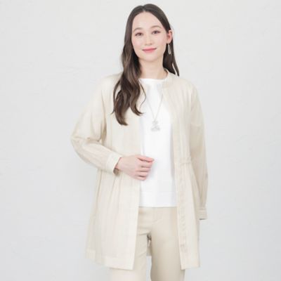 ＜AMACA (Women)＞ナチュラルドライオーガンジーミドルジャケット（Ｖ５Ｅ１２３２９＿＿）
