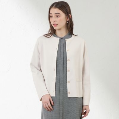 ＜AMACA (Women)＞光電子ニットジャケット（Ｖ５Ｅ６１６９９＿＿）