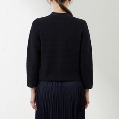 【ＡＴＥＬＩＥＲ　ＣＯＬＬＥＣＴＩＯＮ】ブークレージャカードニットジャケット（Ｖ５Ｅ７６５０８＿＿）