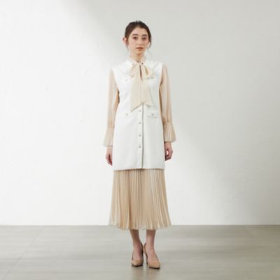 【ＡＴＥＬＩＥＲ　ＣＯＬＬＥＣＴＩＯＮ】ブークレージャカードニットロングジレ（Ｖ５Ｅ７７５０８＿＿）