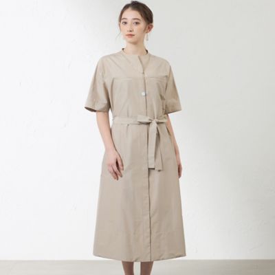 AMACA (Women)/アマカ バンドカラーシャツワンピース（Ｖ５Ｊ０３５６５＿＿）