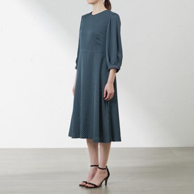 ダイヤドットプリントワンピース（V5J09476＿＿） | AMACA