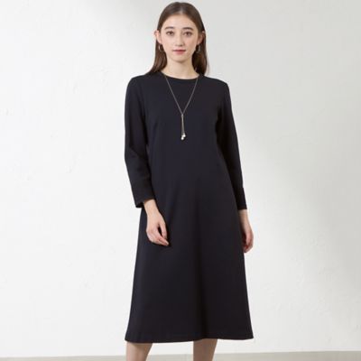 ＜AMACA (Women)＞ポンチレースワンピース（Ｖ５Ｊ０９６４７＿＿）